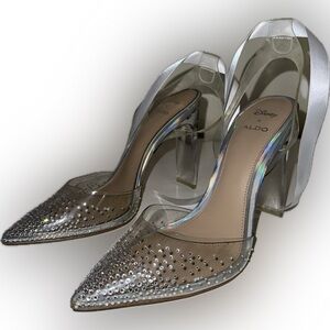 Disney x Aldo Cinderella GlassSlipper heels